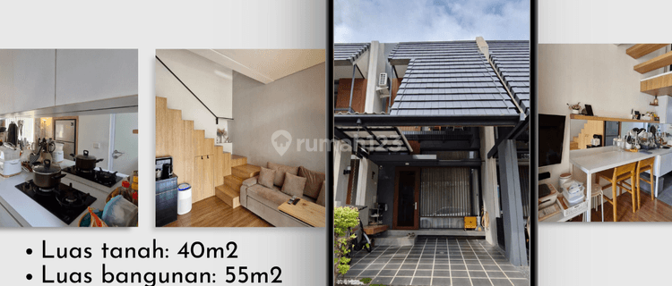 Rumah 2 Lantai Furnished SHM di Cluster Fleekhauz Bsd
, Tangerang 1