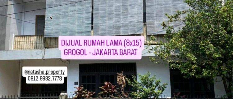 Rumah Tua Cocok Bangun Kostan Di Grogol Dekat Universitas Trisakti, Universitas Tarumanegara 1