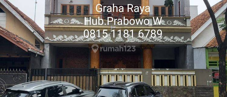 Disewa Kantor Strategis 3Lt+RoofTop, Minimal Sewa 5Th @Rp350Jt/Th -GrahaRaya 1