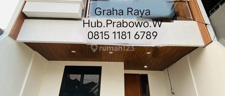 Jual Rumah BaruMewah>Selatan 2Lt Rp2.55M Cls Bougenville Graha Raya 1