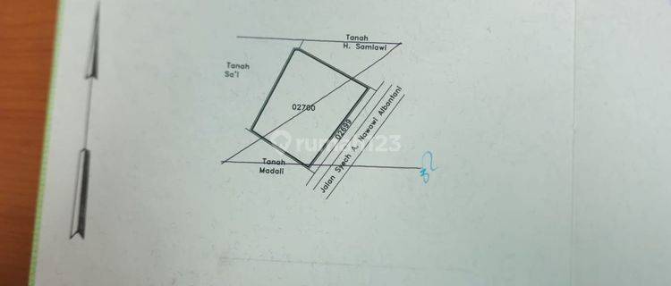 Tanah matang berada dijalan utama.row jalan besar.siap bangun.cocok utk ruko dan area komersial 1