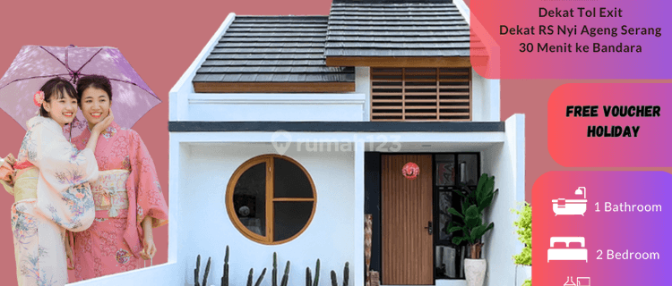 Rumah Murah Japanese Style Mulai 370 Jtan 1