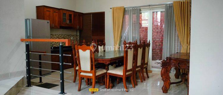 Rumah Mewah Furnish Jati lengkap jual cepat Grand Wisata 1