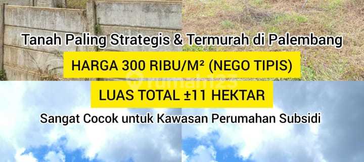 DI Jual Lahan Untuk Perumahan Zona Kuning Palembang 1