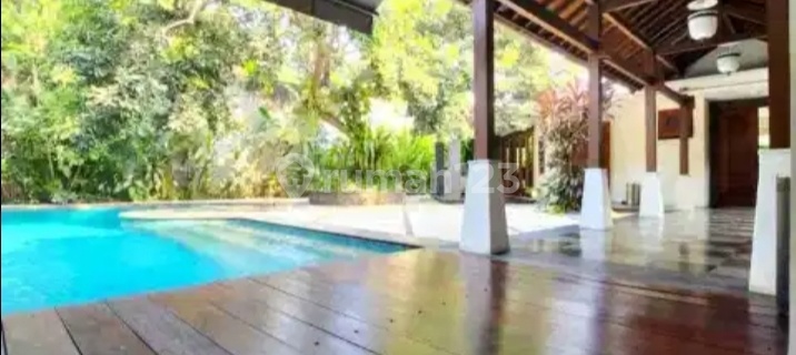 Dijual Tropical House With Big Pool & Garden di Cipete Selatan 1