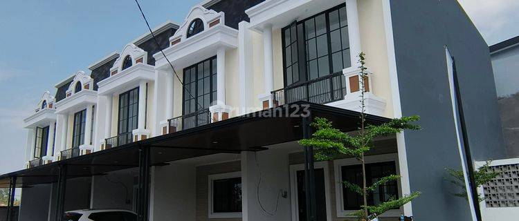 Jual Rumah Baru Kbp Bandung, Bangunan Minimalis Modern, Fasad Ala Eropa 1