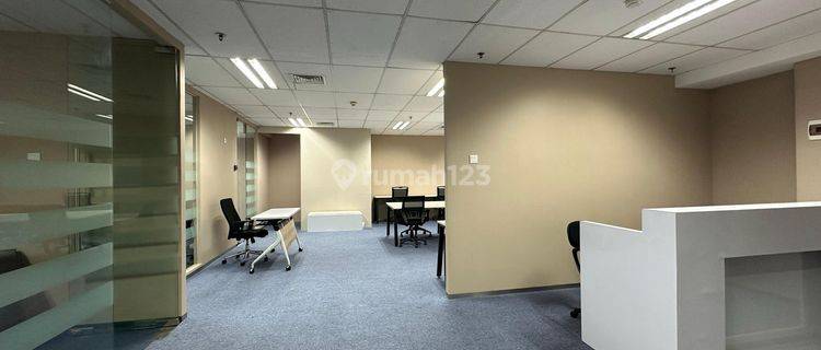 Disewakan Ruang Kantor Jakarta Selatan 138 M² | Gedung Menara 165  1