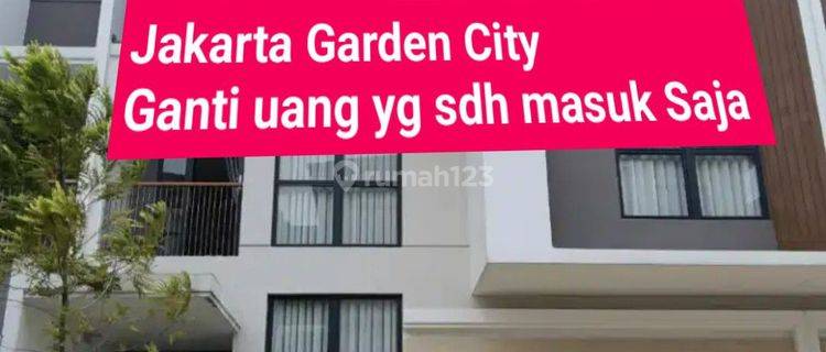 Jual Gantiin uang yg masuk aja Jakarta Garden City  1