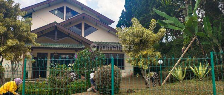 Dijual Villa Tanah Luas Terawat Di Jalan Raya Puncak  1