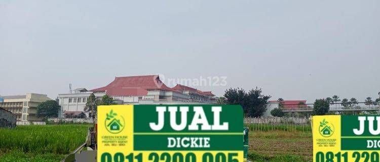 Dijual Tanah Mainroad Strategis Tidak Jauh Dari Pintu Tol 1