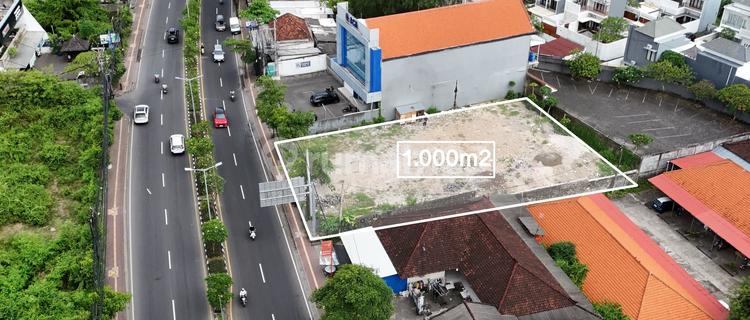 Tanah 1000m2 SHM Akses Jalan Utama ke Arah Pintu Tol Nusa Dua 1