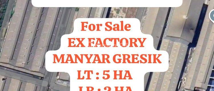 INVESTOR WELCOME !! FACTORY FOR SALE AT MANYAR MASPION GRESIK 1
