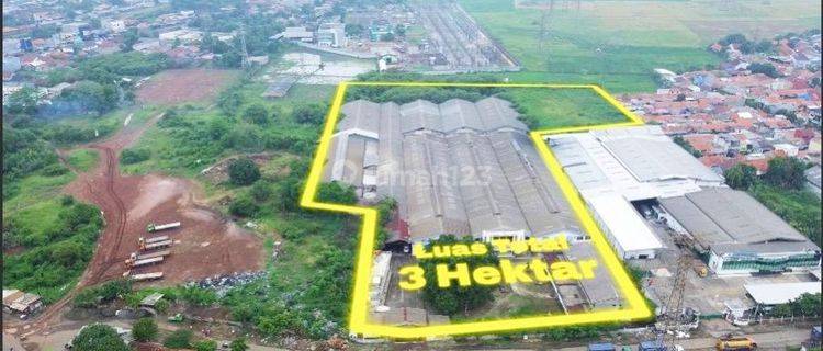 Murah! Pabrik Gudang Karawang Timur Hitung Tanah*
*Beli Tanah Bonus Bangunan*

LT : 30.230m2 (3ha)
LB : +- 16.000m2 (1.6ha)
Tanah Ngantong Hoki

Listrik 400kva + Gardu
Kabel listrik clear tidak melewati bangunan
Air tanah, submersible

*Strategis*:
- Exit 1