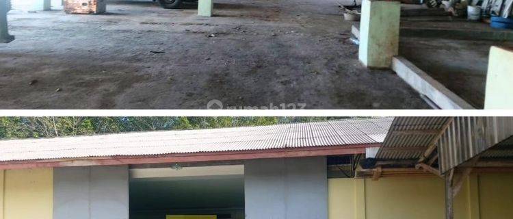 Dijual Gudang dan kantor di Jl A. Yani pesawaran 1