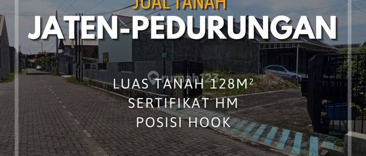 Tanah dengan posisis hook di pedurungan dengan tempat strategis 1