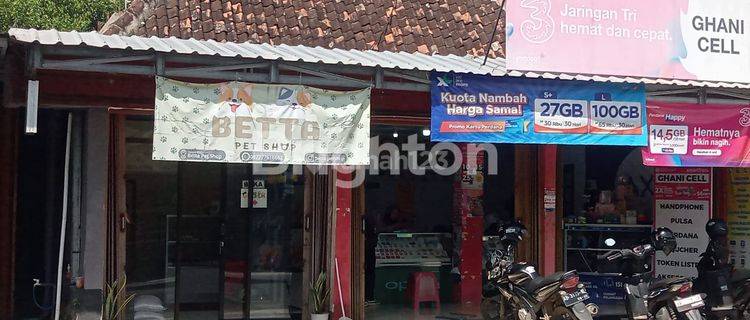 DIJUAL RUMAH + RUANG USAHA STRATEGIS DI KULON PROGO 1