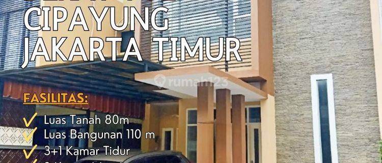 Cipayung Jakarta Timur Rumah Cluster 2 Lt Dekat Pintu Tol S597 1