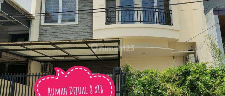 Dijual Murah Rumah 2 Lantai Citra Garden 2 Extention Semu Furnish Kalideres Jakarta Barat  1