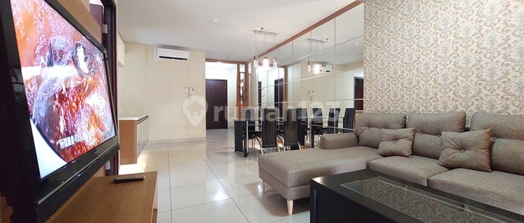 Cheapest Rare Stock for Rent 3Br Central Park Residences Furnished Minimalist Connected to Central Park Mall, Apl Tower & Hotel Pullman West Jakarta. 1