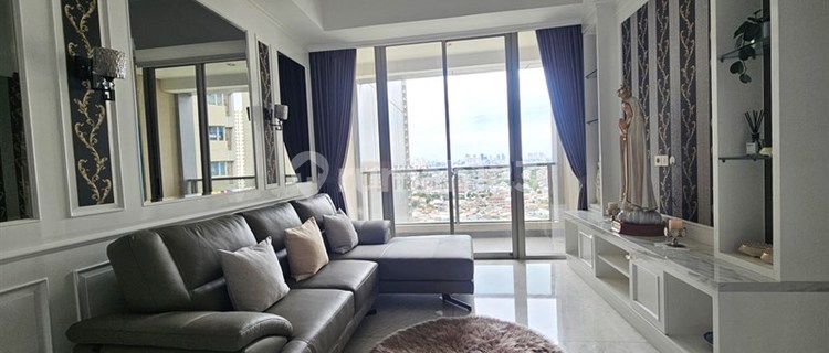 Fully Furnished Modern Scandinavian Luxury, Dijual 2BR Condominium Taman Anggrek Residences Tares TA Residence, Sebelah Mall Central Park & APL Tower  1