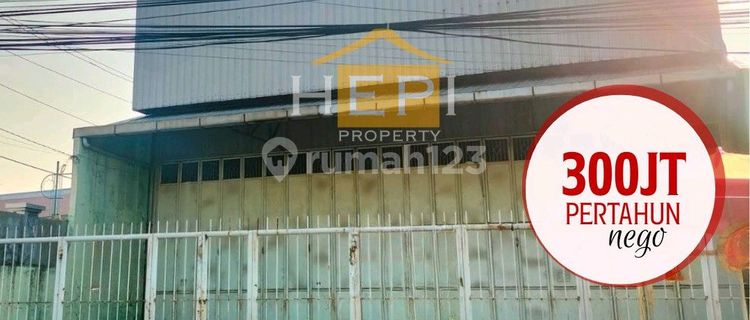 Gudang Siap Pakai Untuk Usaha Lokasi Di Pinggir Jalan Raya Gajah 1