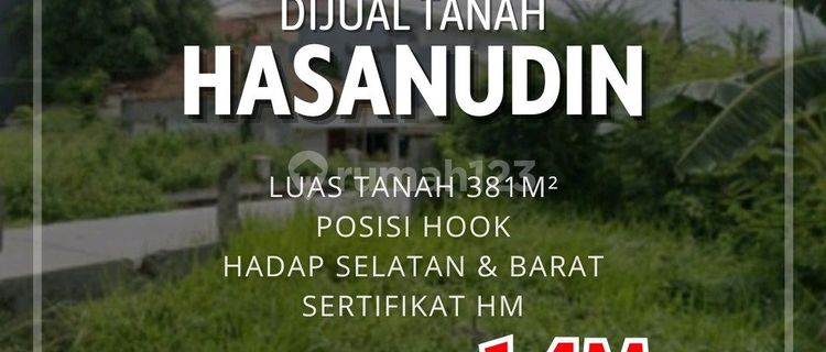 Tanah Posisi Hook Di Hassanudin Lokasi Strategis Turun Harga! 1