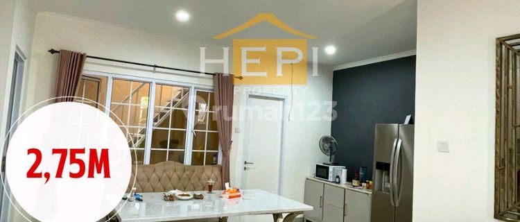Rumah 2 Lantai Full Furnished Tinggal Pakai Di Paramoun Village 1