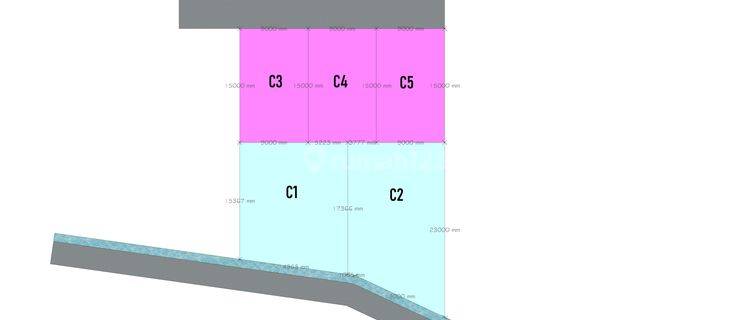 Tanah Pekarangan Yahud Siap Saji 200 m² di Gunungan Baru SHM 1