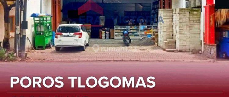 Ruko di Jl. Raya Tlogomas No.16, Tlogomas, Kec. Lowokwaru, Kota Malang, Jawa Timur 65144, Tlogomas SHM 1