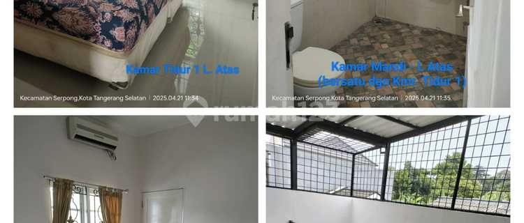 Disewakan Rumah Semi Furnished Di Jalan Besar Ciater Tangerang 1