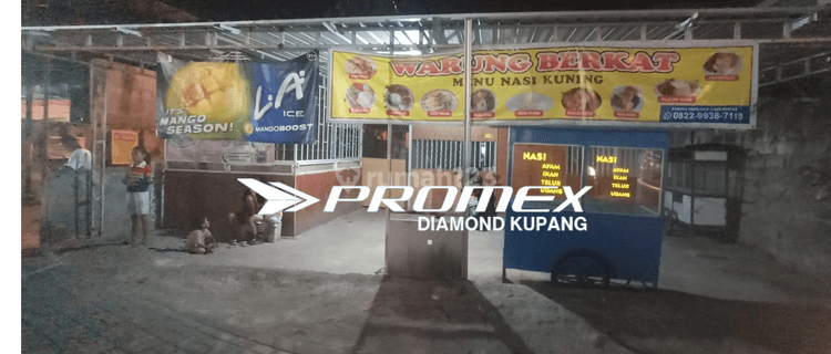 DISEWAKAN TEMPAT USAHA POSISI TEPAT DI PEREMPATAN TDM KUPANG 1