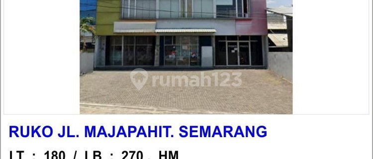 3-Storey Shop House Majapahit East Semarang 1