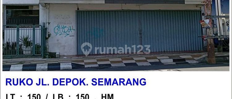 Ruko 1Lantai Depok Semarang Tengah 1