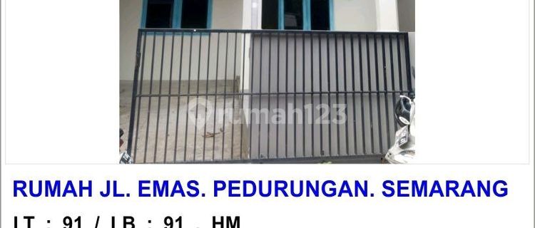 Rumah 2Kt Emas Dempel Semarang Timur 1