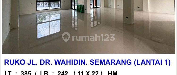 Ruko Dr Wahidin Semarang  1
