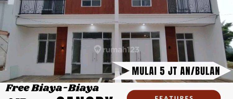 Rumah 2 Lantai Minimalis Modern 600 Meteran Jln Raya Puspitek 1