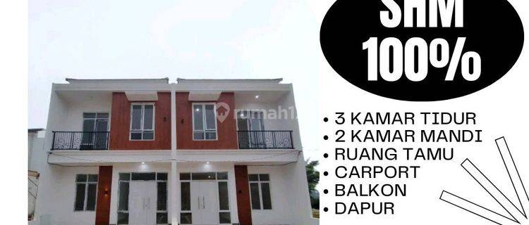 Rumah 2 Lantai Bakti Jaya Tangsel Dekat Stasiun Rawabuntu 1