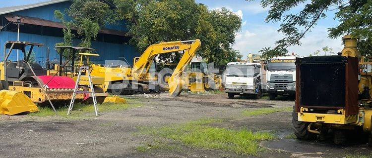 Tanah Dan Bangunan Ex Gudang Alat Berat Dukuh Menanggal Surabaya Selatan 1