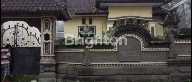 Rumah 1 Lantai Dengan Pagar Style Bali 1