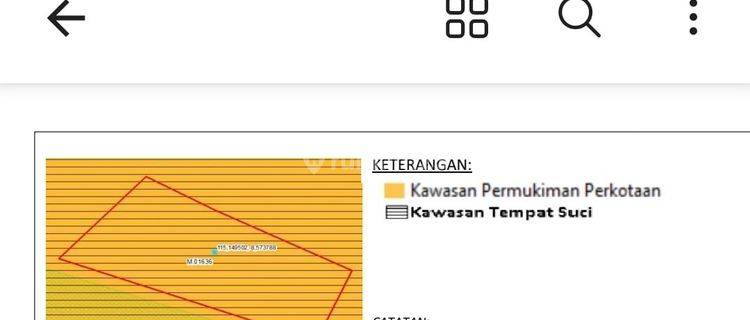 Disewakan tanah lokasi nyambu kediri tabana 1