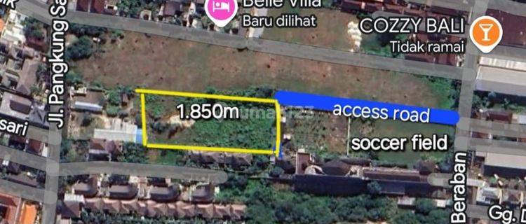 CERTAINLY CLOSED FOR RENT LAND IN SEMINYAK KUTA BADUNG LOCATION 1