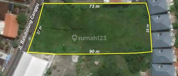 TOP URGENT DI JUAL TANAH PINGGIR JALAN LOKASI BATU BOLONG CANGGU KUTA UTARA BADUNG  1