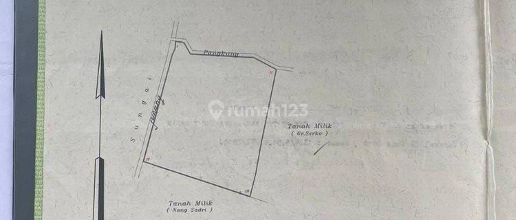 TOP URGENT PDI JUAL TANAH LOSS SUNGAI LOKASI BANJAR TELENGIS KEDIRI TABANAN
 1