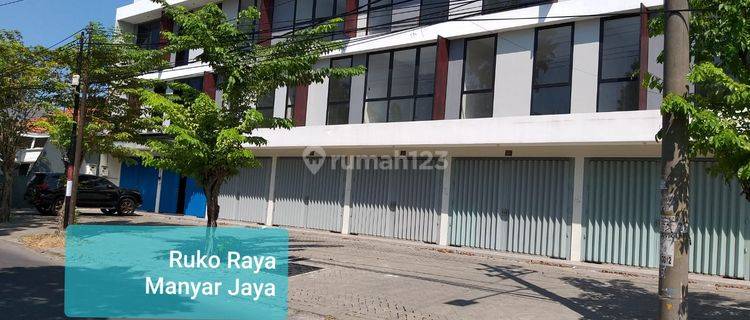 Ruko Manyar Jaya, 3 Unit, Parkir Luas, 3 Lantai, Row 3 Mobil, HGB 1