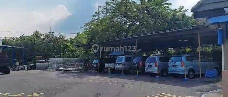 Pabrik Besi Sidoarjo 9700m2 Strategis Row Jalan Luas Siap Pakai  1