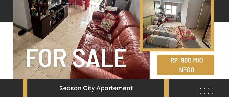 Dijual Apartemen Bagus di Season City 2br+ Furnish Harga Nego 1