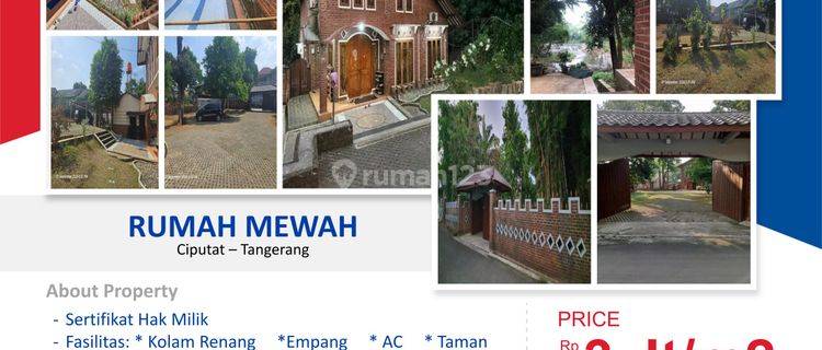 Dijual Rumah Mewah di Bawah Njop di Ciputat Tangerang  1