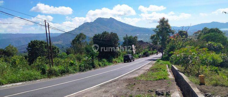 Dijual tanah view gunung lokasi penelokan bangli kintamani 1