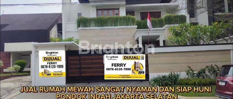 RUMAH BARU DAN MEWAH DAN SIAP HUNI PONDOK INDAH JAKARTA SELATAN 1