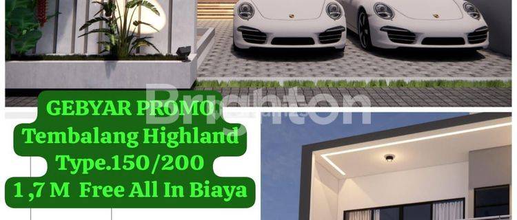 RUMAH EXCLUSIVE 2 LANTAI TEMBALANG HIGHLAND MANGUNHARJO DI SEMARANG 1